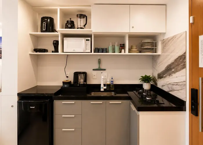 Flat 304 Porto Prime com Rooftop e Piscina