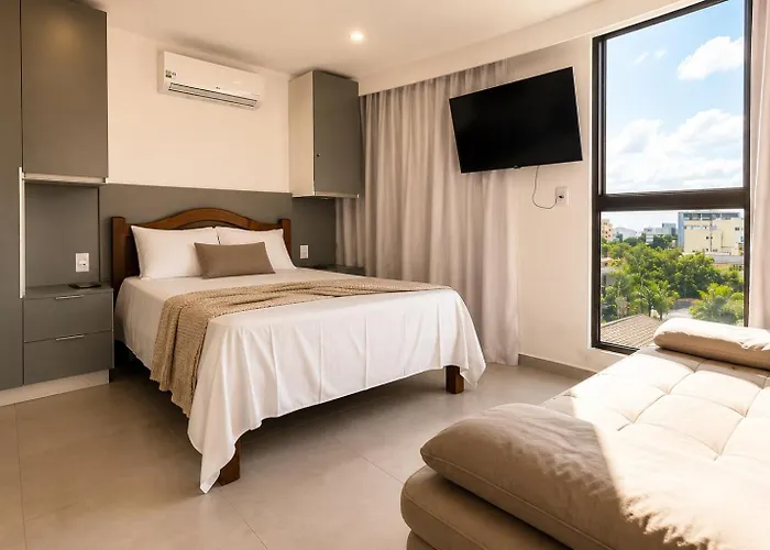 Flat 304 Porto Prime com Rooftop e Piscina